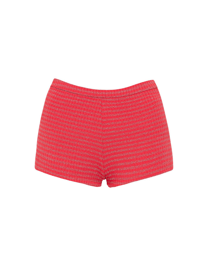 CELESTE - BERY Red Sparkle Short
