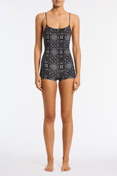 COCO - PESA Velvet Playsuit