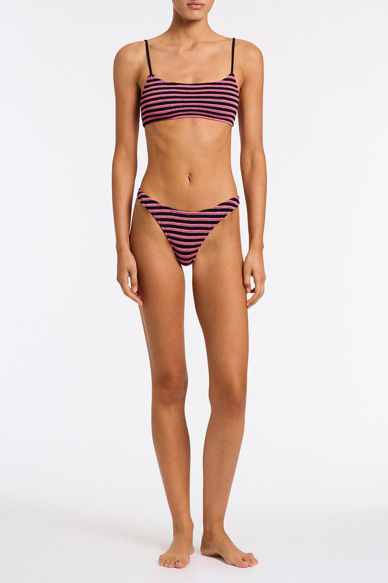 MICA - CARO Crochet Crop Bikini Set