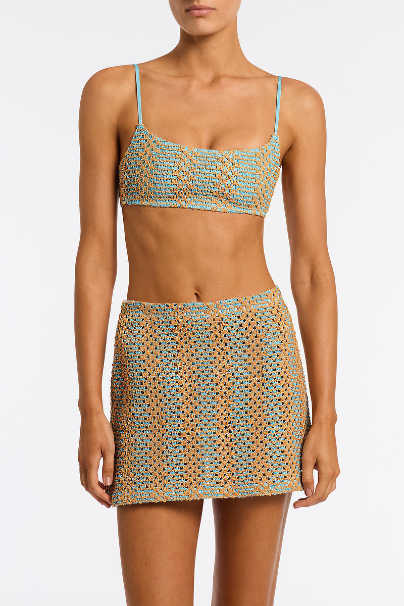 KASI - SERNA Sparkle Crochet Skirt