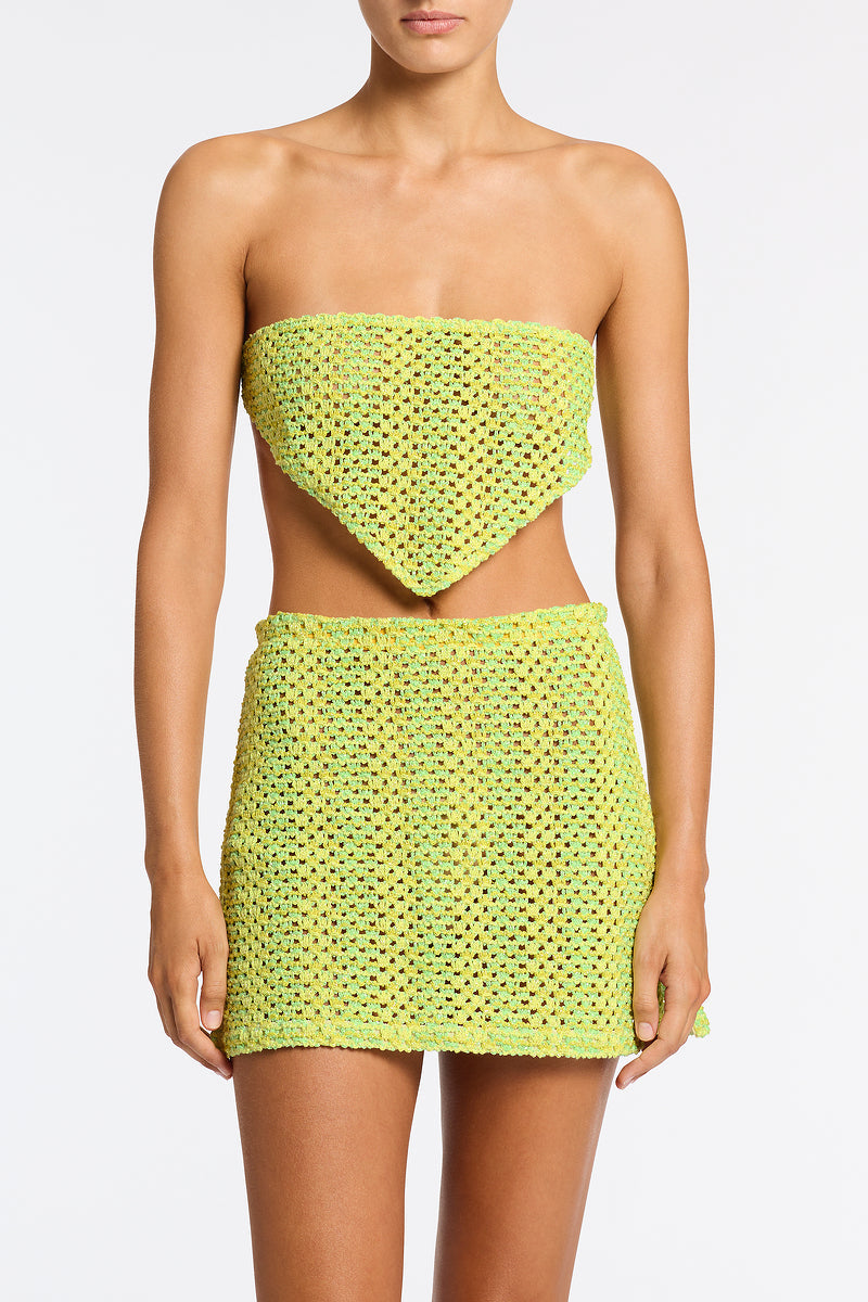 KASI - REFE Sparkle Crochet Skirt