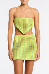 RINA - REFE Sparkle Crochet Top