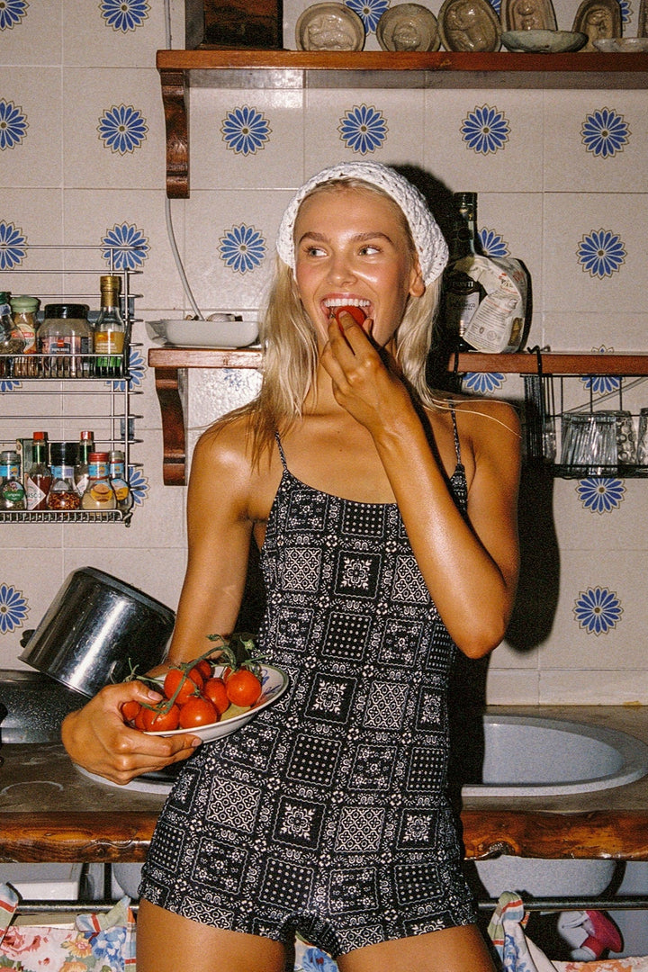 COCO - PESA Velvet Playsuit